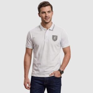 Men's White Casual Slim Fit Shirt